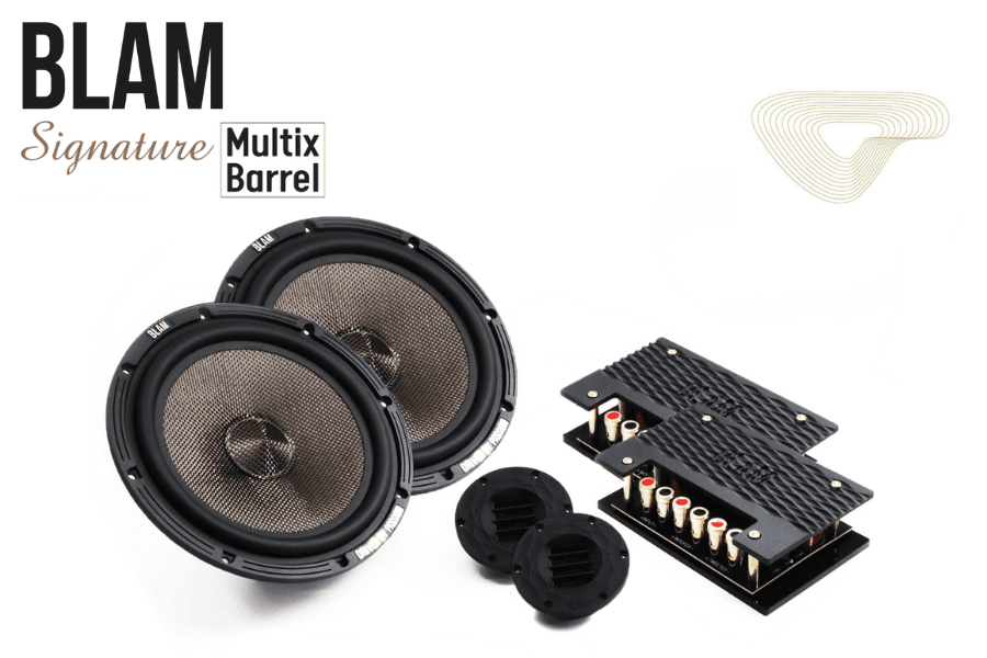 BLAM Multix Barrel MB 200.2 200mm (8") 250W car speaker system (With High-pass crossovers)