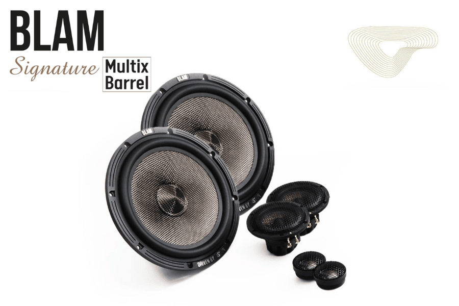 BLAM MULTIX BARREL MB 200.3 200mm (8") 300W 3-Way car audio system (Without crossovers)