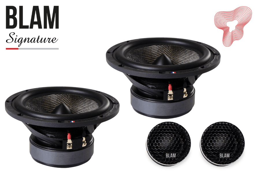 BLAM Signature 165 S100 Active 165mm (6.5 inch) 250W 2-Way component speaker system