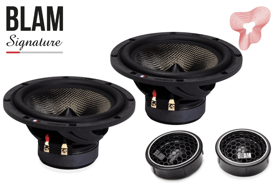 BLAM Signature 165 S80 Active 6.5" (165mm) 120W 2-way component car speaker system