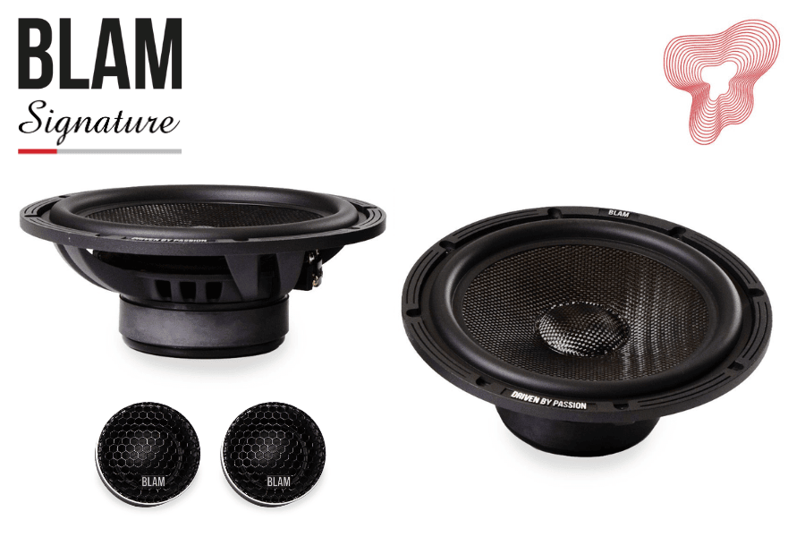 BLAM Signature 200 S2 Active Two-Way Component Car Speaker Kit (No Crossovers)