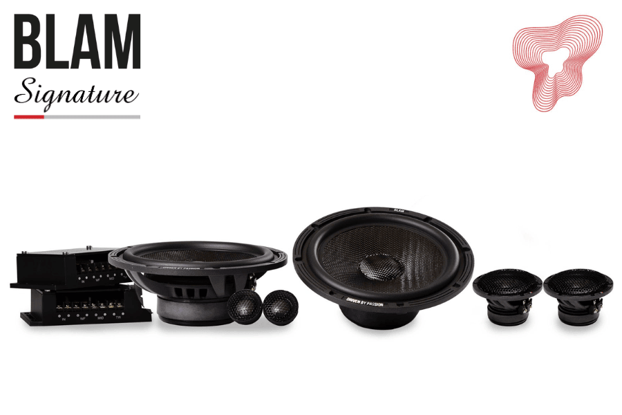 BLAM Signature S 200.300 200mm (8") 300W 3-Way (2+1) High Power component speaker system