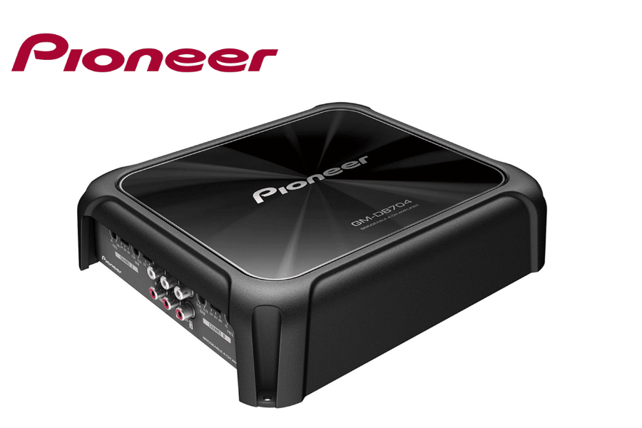 Pioneer GM-D8704 4-Channel Class-FD Amplifier – 1200W Max, Bridgeable