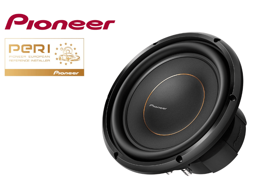 Pioneer TS-D10D4 - D-Series 10” 4 Ohm Dual Voice Coil Subwoofer 1500W