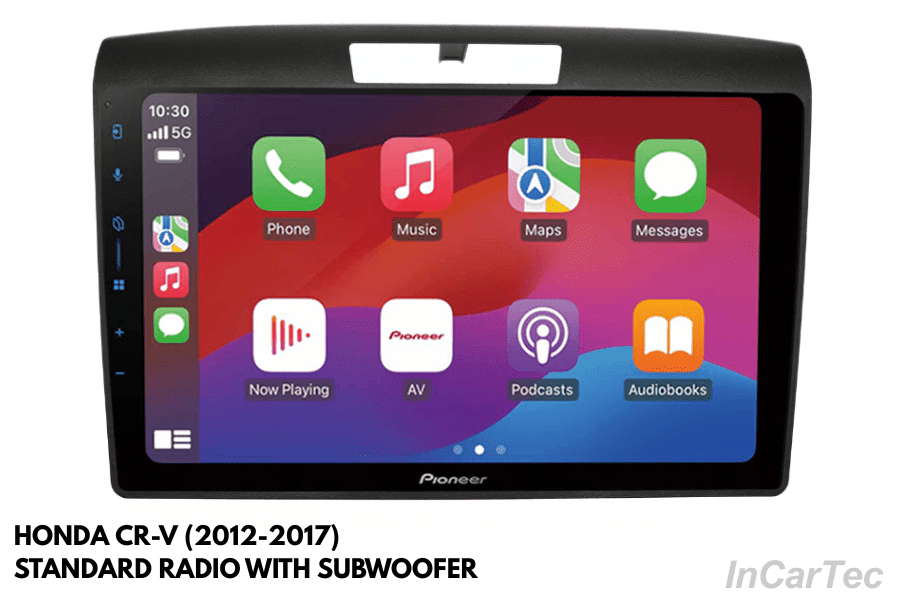 Honda CR-V (2012–2017) Pioneer SPH-PF97BT 9" Perfect Fit Stereo (Standard Radio, Amplified Systems)