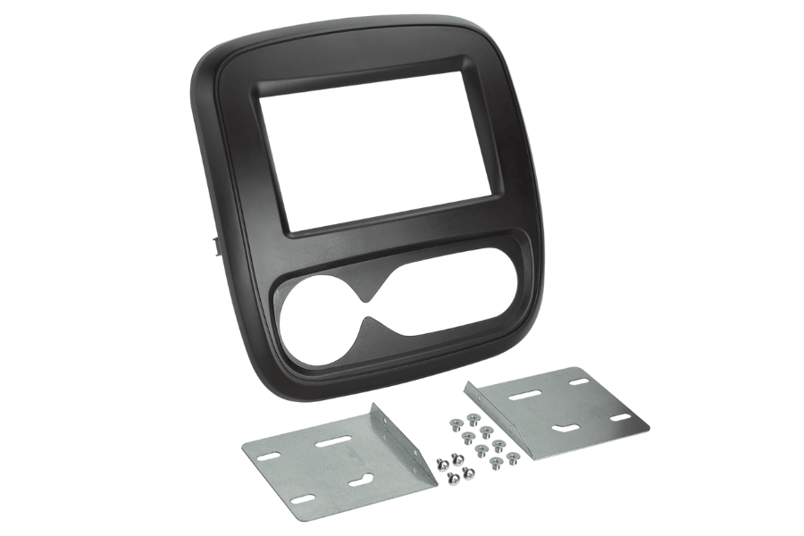 Fiat Talento, Trafic, NV300, Vivaro Double DIN Fascia Adapter (With Climate Controls)