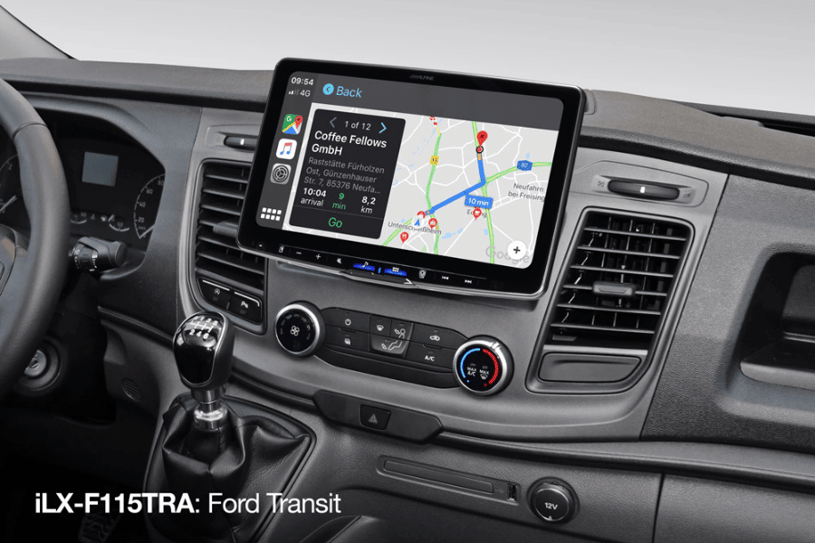 Alpine ILX-F115TRA Halo11 11" Media System for Ford Transit Custom (2018-2024)