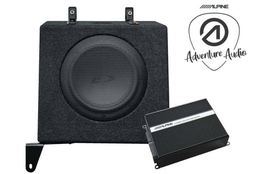 Alpine SPC-W84ATRA7-2 Under-seat Subwoofer and 6-Channel DSP Amplifier for Ford Transit 7 Series