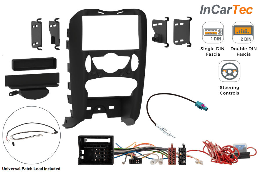 Mini (R55/R56/R57/R58/R59) Single & Double DIN Stereo Upgrade Fitting Kit