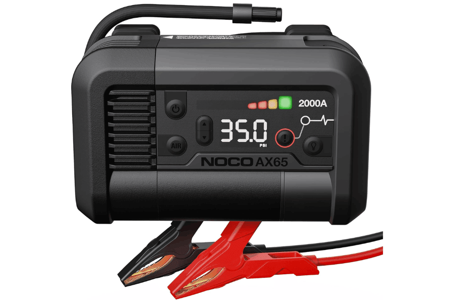 NOCO Boost Air AX65 2000A Jump Starter & 100 PSI Tyre Inflator