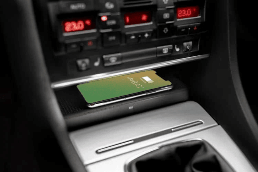 INBAY® Audi A4 B6/B7 (8E) 2000-2009 10W integrated Wireless smartphone Pocket charging tray