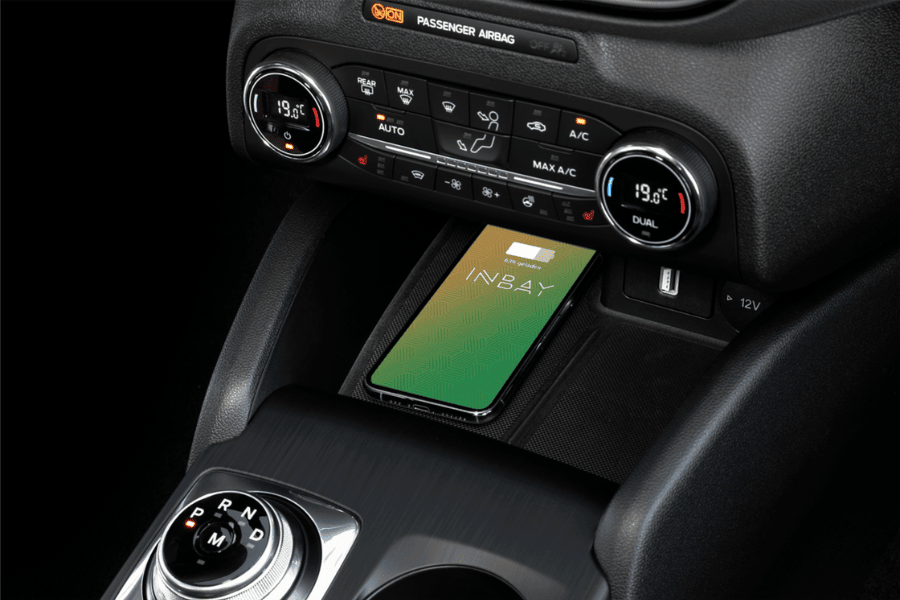 INBAY® Ford Focus (2018–2025) integrated Wireless smartphone charging tray (10W)