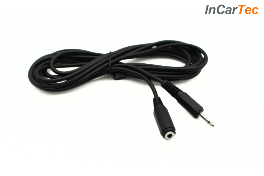 3.5 mm Mono Jack Socket to Plug Audio Cable – 3 m
