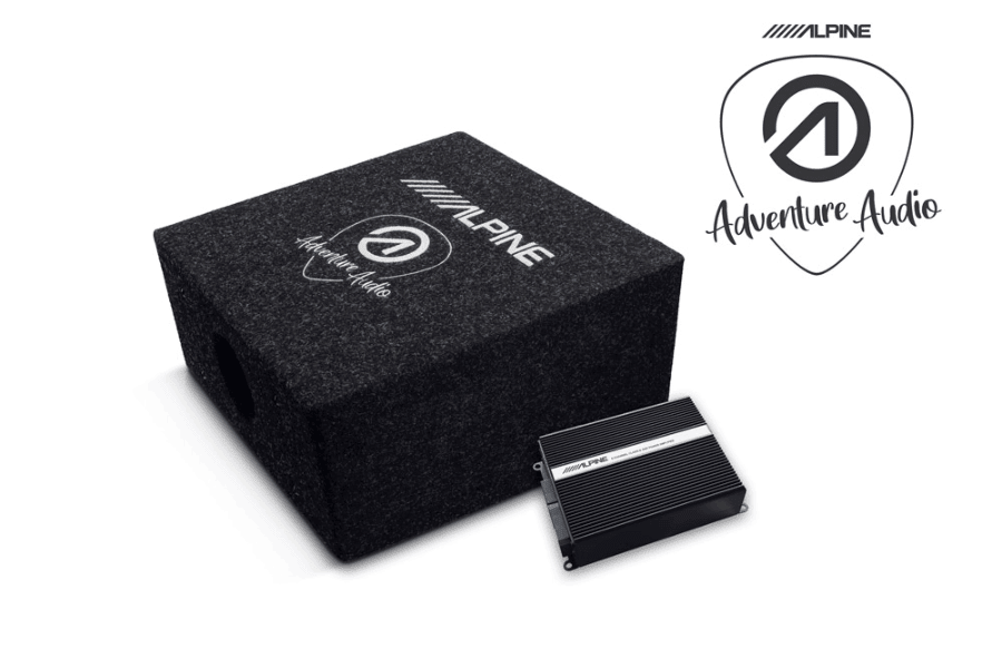 Alpine SPC-W84ATRA7-2 Under-seat Subwoofer and 6-Channel DSP Amplifier for VW Crafter & MAN TGE