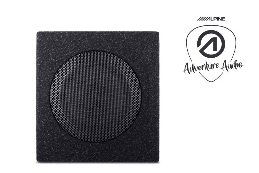 Alpine SWC-W84CRA2 8" Under-seat Subwoofer with Custom Enclosure for VW Crafter/ MAN TGE
