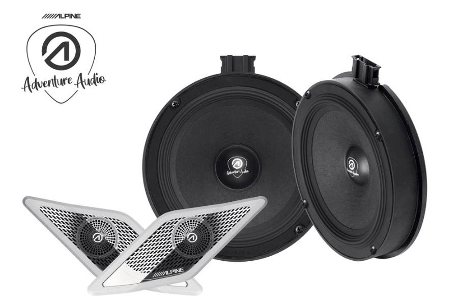 Alpine SPC-106CRA2-2 Front Speaker and Tweeter System for VW Crafter/ Grand California, MAN TGE