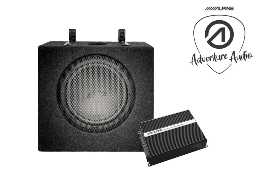 Alpine SPC-W84AT6-2 6-Channel DSP Amplifier & Under-Seat Subwoofer System for VW T6 / T6.1