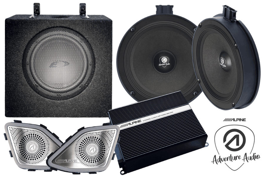 Alpine Adventure Audio Upgrade Package for Volkswagen Transporter T6.1 (2019 Onwards)