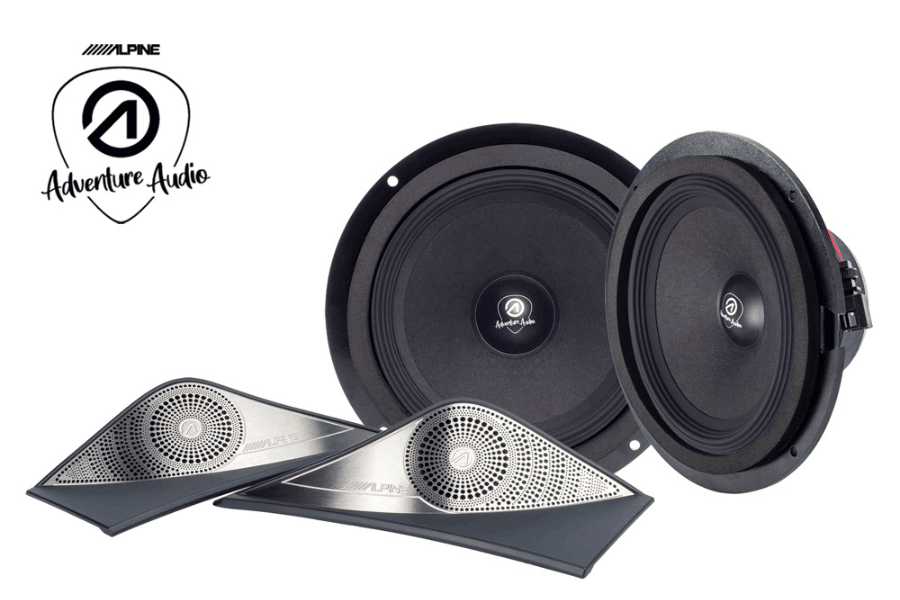 Alpine SPC-106S907-2 Front Speaker and Tweeter System for Mercedes-Benz Sprinter (2018 Onwards)