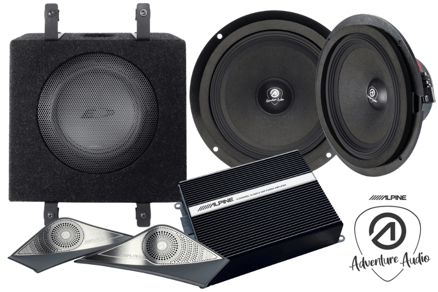 Alpine Adventure Audio Upgrade Package for Mercedes Sprinter (2018 Onwards)