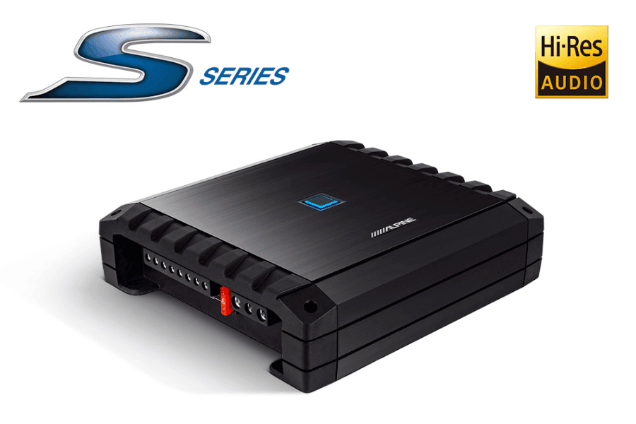 Alpine S2-A36F S-Series 4-Channel Digital Class-D Power Amplifier