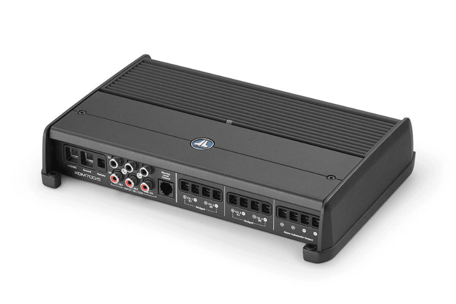JL Audio XDM700/5 5-Channel Class D Car and Marine System Amplifier | 700W