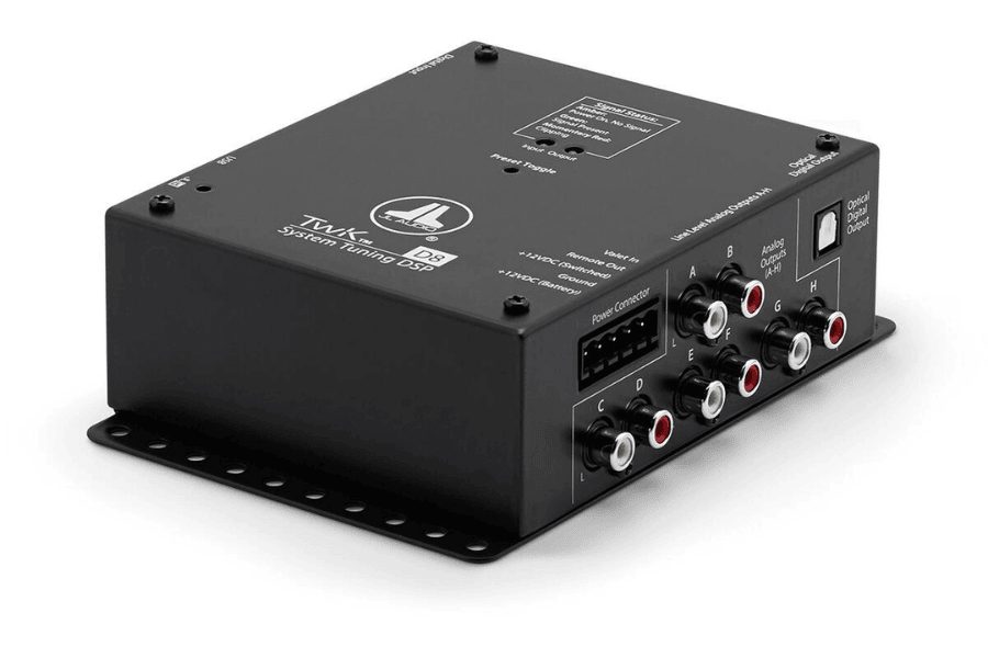 JL Audio TwK-D8 System Tuning DSP with Digital Optical Input