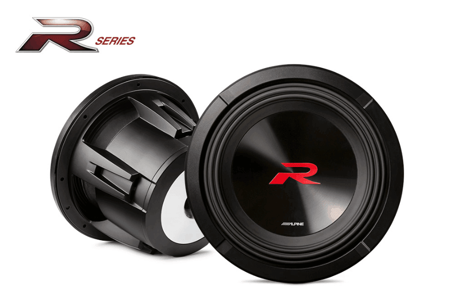 Alpine R2-W10D2 R Series 10" (25cm) 2250 Watt Subwoofer with dual 2-Ohm voice coils 