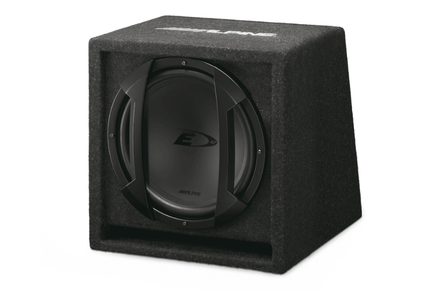 Alpine SBE-1244BR 12"/ 30cm Type-E Bass-Reflex Subwoofer Box – 650W (4Ohm)
