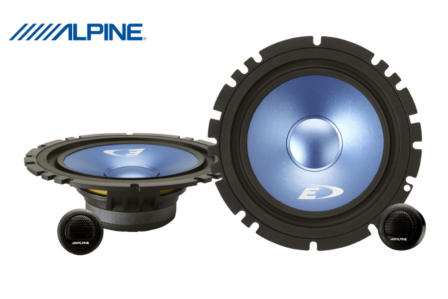 Alpine SXE-17CS 6.5" (16.5cm) 2-Way Component Car Speakers | 45W RMS