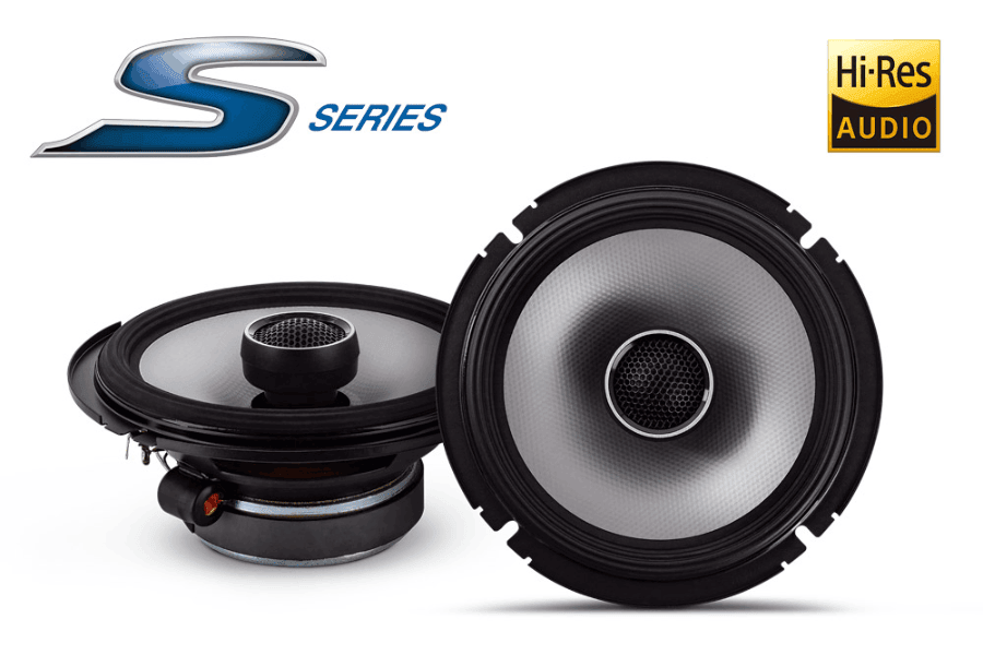 Alpine S2-S65 S-Series 6.5" (16.5cm) 2-Way Coaxial Car Speakers | 240W