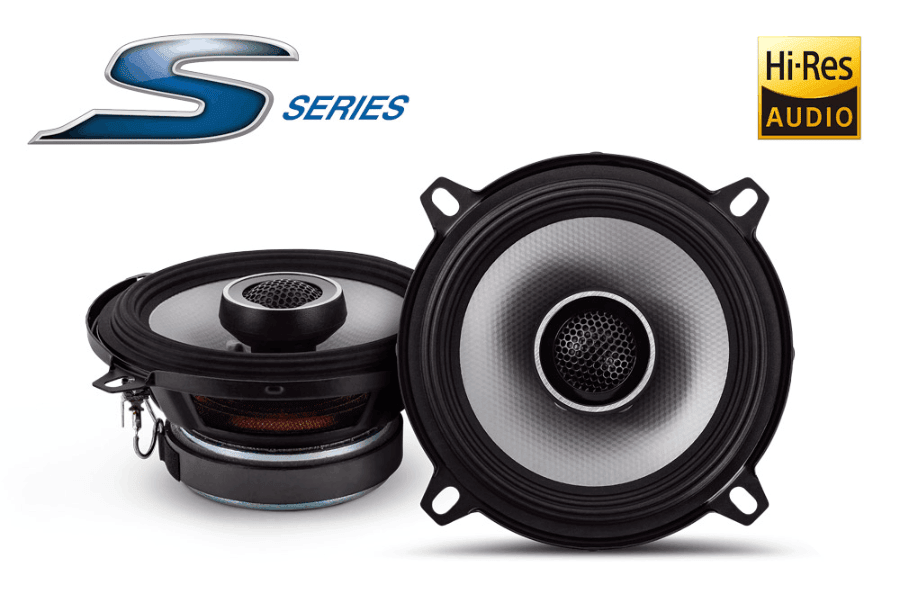Alpine S2-S50 S-Series 5" (13cm) 2-Way Coaxial Car Speakers | 170W