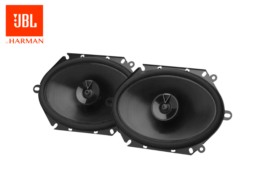 JBL Club 864F - 8x6 Inch (152 x 203mm) 2-Way Coaxial Car Speakers | 60W RMS
