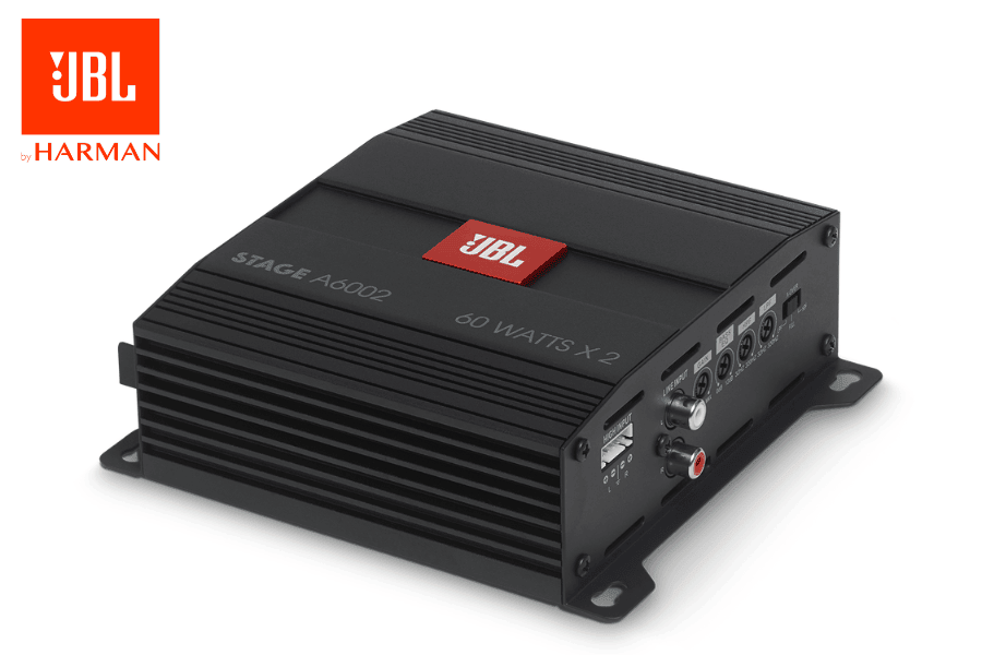 JBL Stage A6002 2 Channel Class D Amplifier | 60W x2 @ 4 Ohm