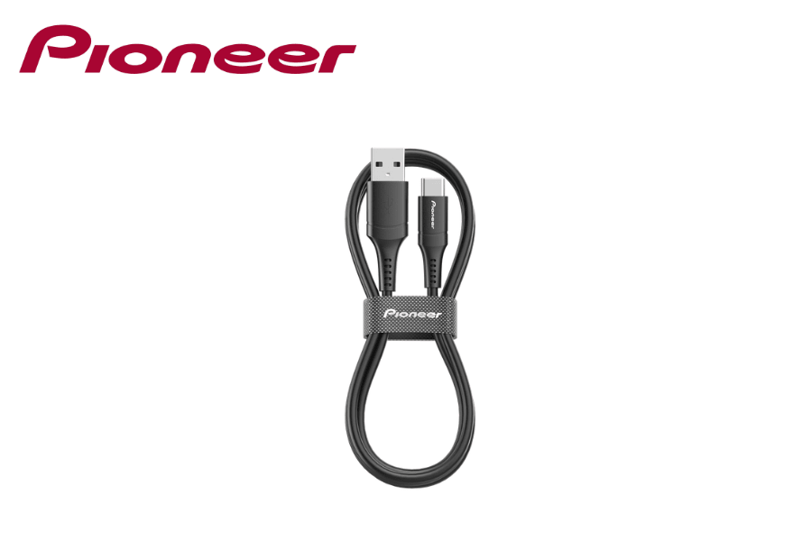 Pioneer CD-U5110AC USB Type-A to USB Type-C Silicone Charging Cable (1 Metre)