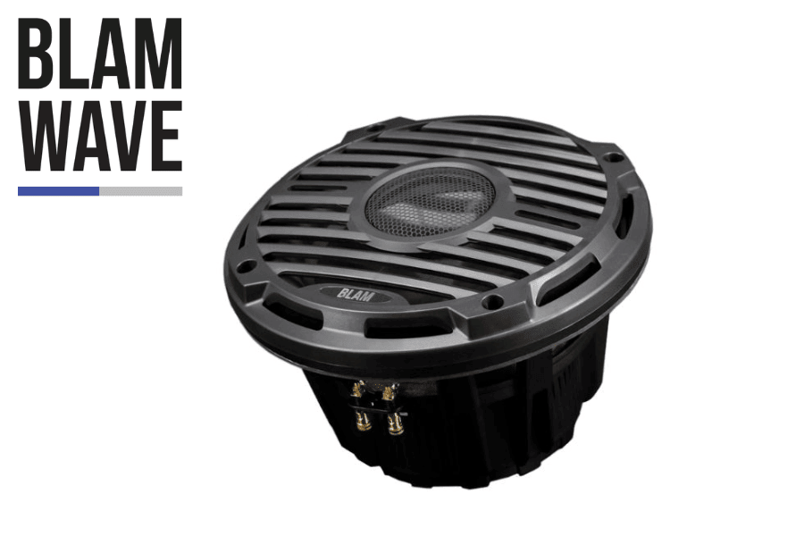 BLAM Wave 10 Inch (250mm) 400W Marine and Motorsport Subwoofer | Black