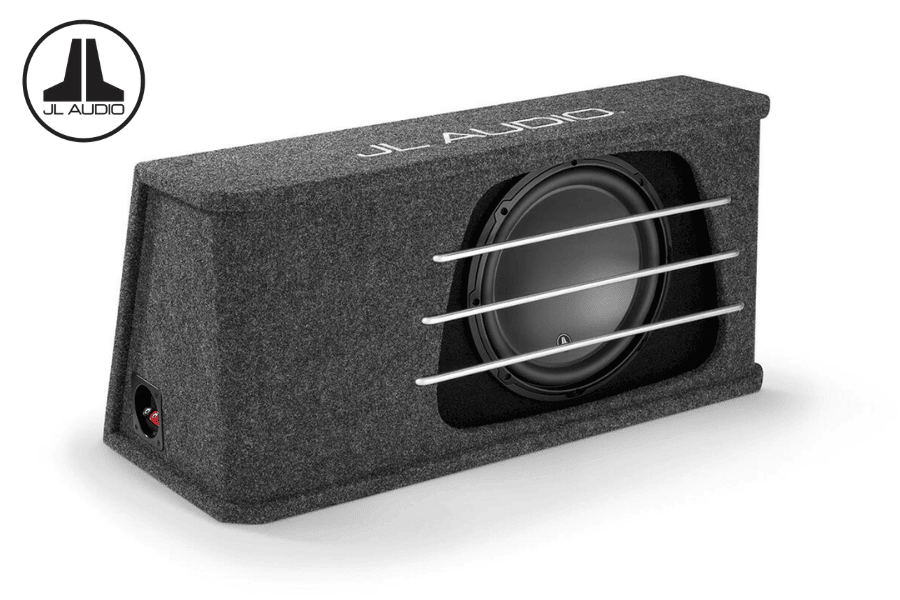 JL Audio HO112RG-W3v3 12" WEedgePorted Subwoofer with Aluminium Bar Grille – 500W RMS