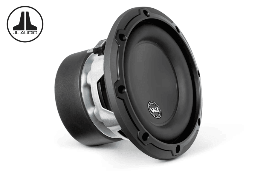 JL Audio 6W3v3-4 6.5" (165mm) Car Subwoofer Driver | 150W RMS | 4 Ohm
