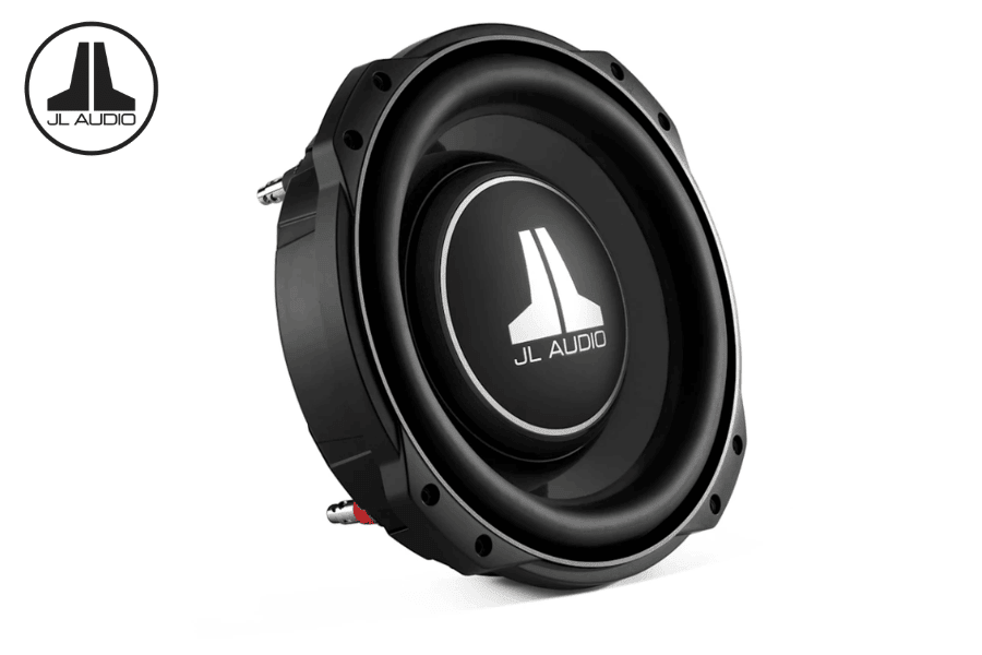 JL Audio 10TW3-D4 10" TW3 Dual 4O Shallow-Mount Car Subwoofer Driver – 400W RMS