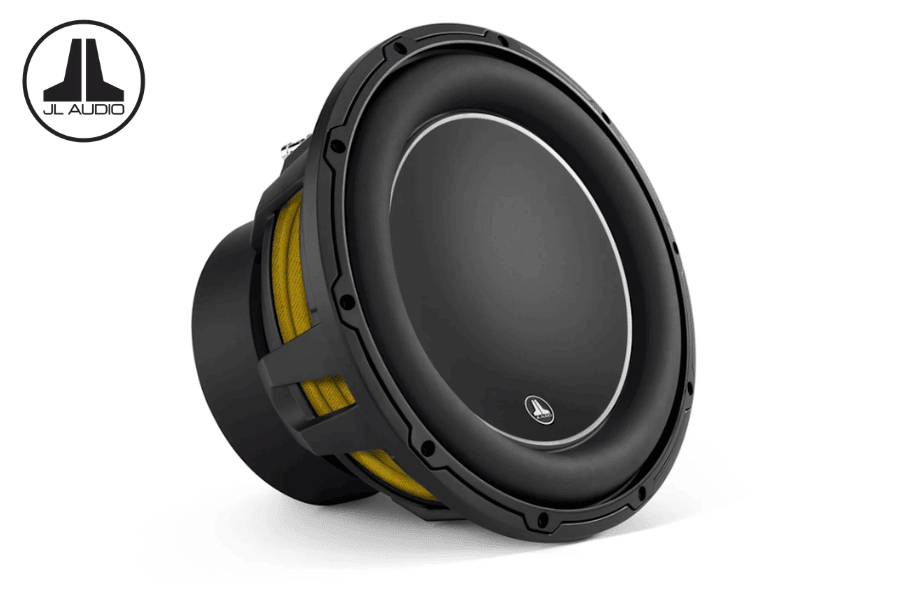 JL Audio 12W6v3-D4 12" W6v3 Dual 4 Ohm Car Subwoofer Driver – 600W RMS