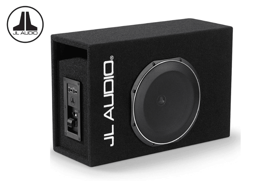 JL Audio ACP112LG-TW1 12" MicroSub+ Active Ported Enclosed Subwoofer with Built-In 400W Amplifier