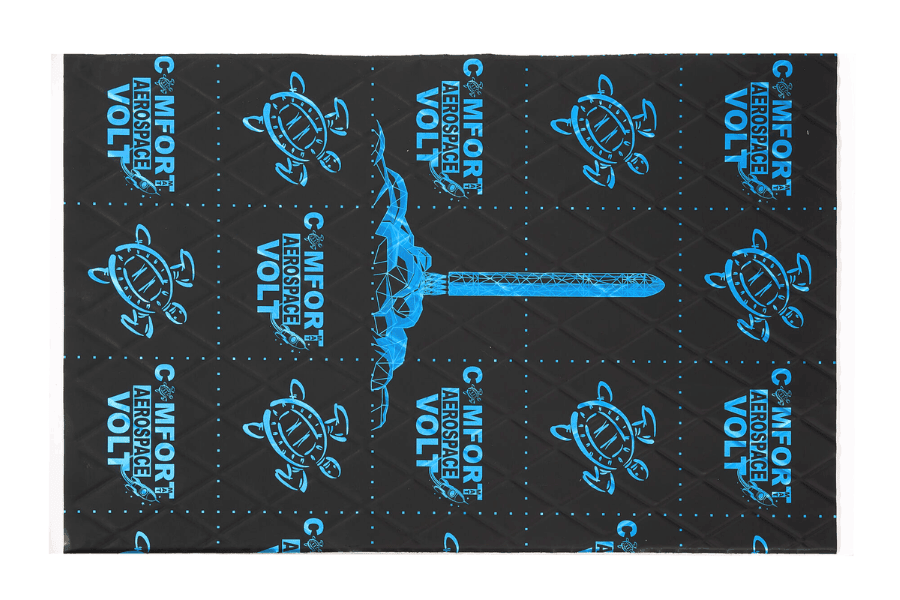Comfort Mat Aerospace Volt 2.5mm Lightweight Sound Deadening Sheets (Pack of 10)