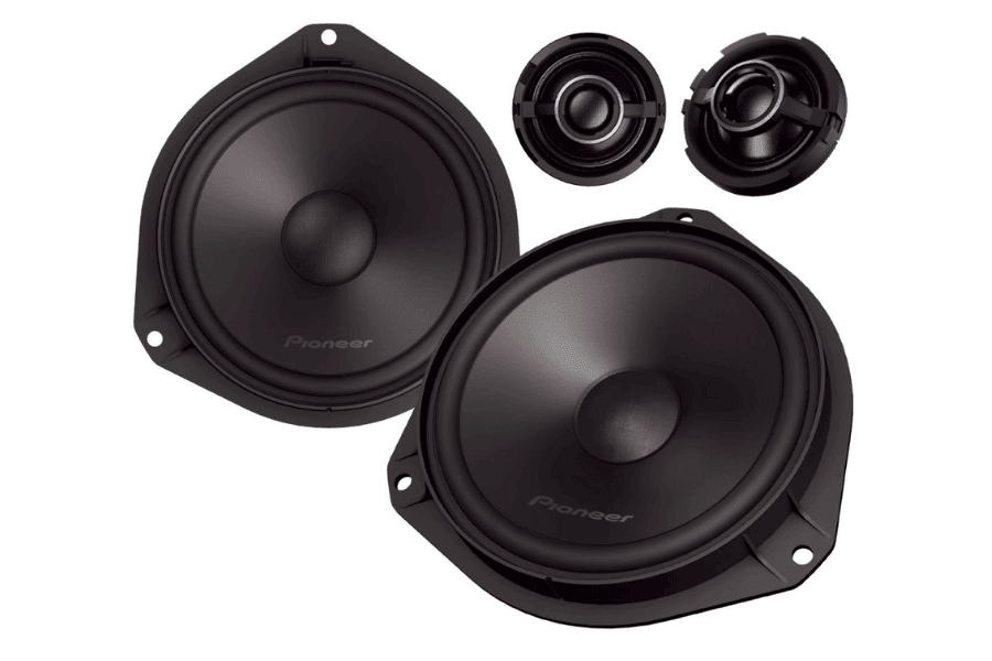 Pioneer TS-Q160C-FT 16.5cm Perfect Fit Component Speakers for Fiat, Alfa Romeo