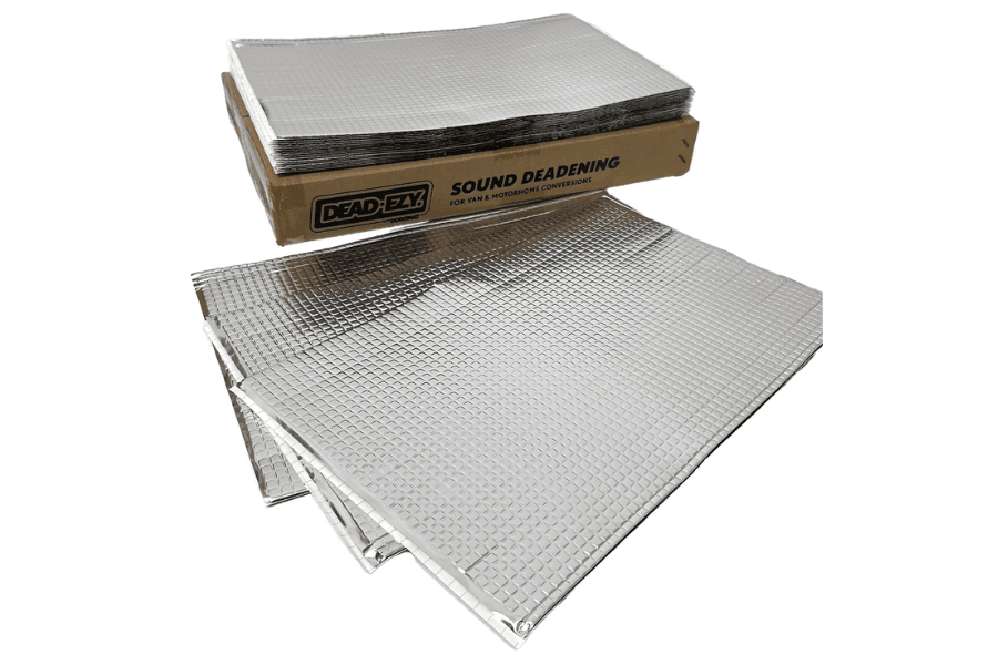 Dodo Mat DEAD-EZY 1.5mm Sound Deadening Mat – 20 Sheets (1.8m² Coverage)