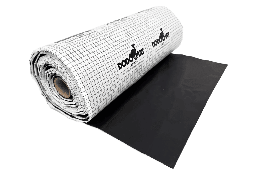 Dodo Mat DEADN DUO 4.5mm Sound Deadening & Insulation Roll – 5 Metres (2.5m² Coverage)