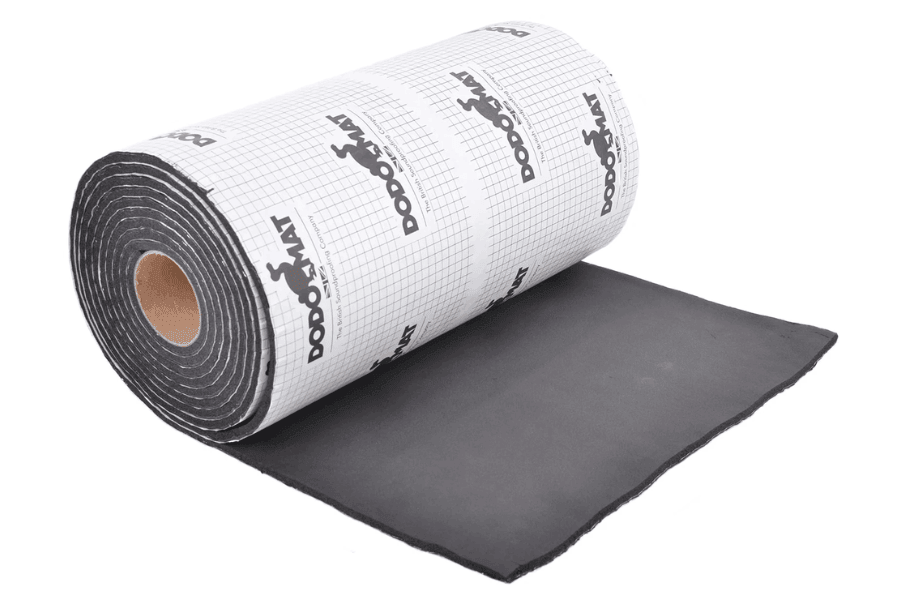 Dodo Mat DEADN DUO Pro 7mm Sound Deadening & Insulation Roll – 5 Metres (2.5m² Coverage)