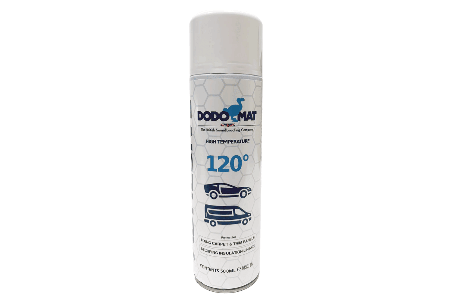 Dodo Mat 500ml High-Temperature Spray Contact Adhesive – Up to 120°C