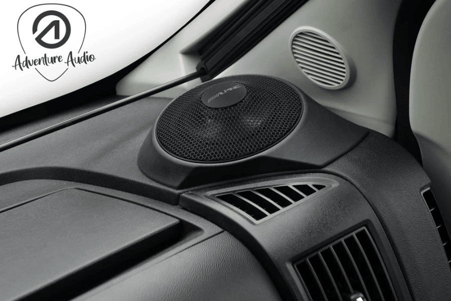 Alpine SPC-R100-DU 12cm Dash Speakers for Fiat Ducato, Relay, Boxer & Movano
