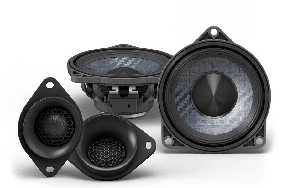 Alpine DP2-40C-B 10cm BMW 3 & 4 Series Component Speakers