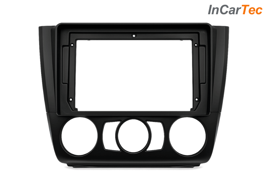 BMW 1 Series E81/E82/E87/E88 (2007–2013) 9-Inch Stereo Fascia – Manual Air Conditioning